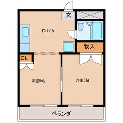 アーバンライフ柘植の物件間取画像